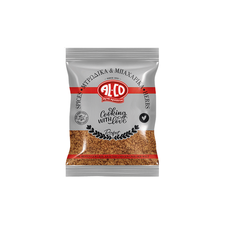 Gemahlene Muskatnuss (50g) Alco von Alco bei Araxxon - Hochwertiges griechisches Produkt. Gemahlene Muskatnuss (50g) Alco από Alco στο Araxxon - Αυθεντικό ελληνικό προϊόν.